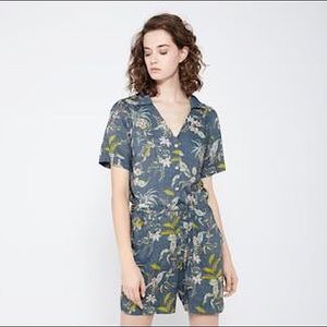 Acoté Floral Paradise Printed Romper